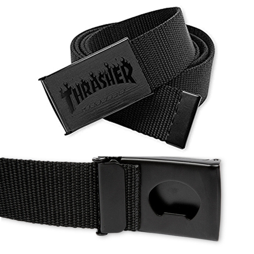 TRASHER - FLAME WEB BELT